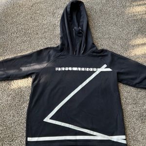 Under Armour Black size Large Bottle Neck Loose fitting Hoodie